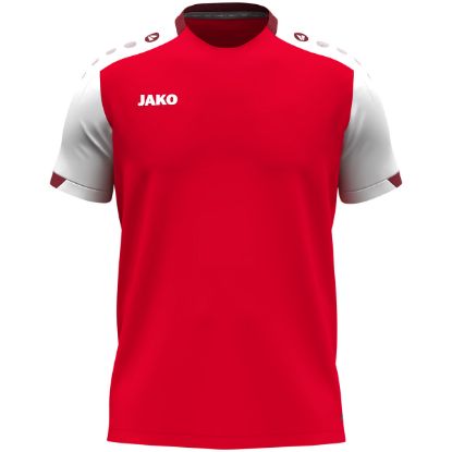 Afbeeldingen van T-Shirt Dynamic rood/wit/donkerrood