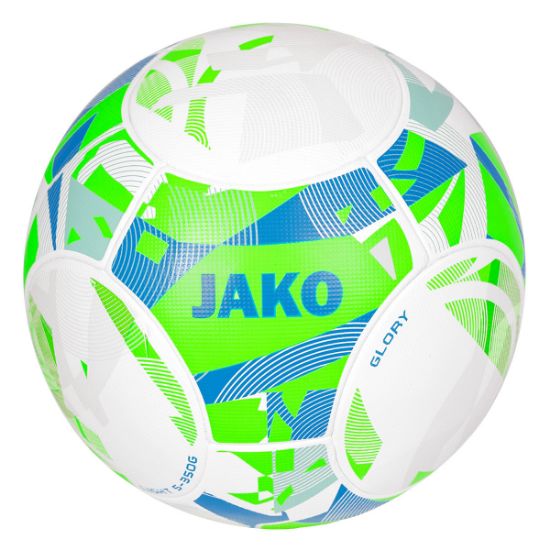 Afbeeldingen van Lightbal Glory wit/JAKO-blauw, 350g